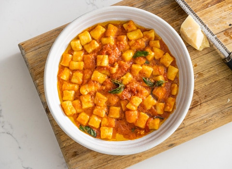 Gnocchi with Tomato Sugo