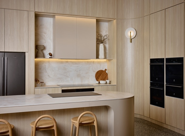 Integrated kitchen appliances