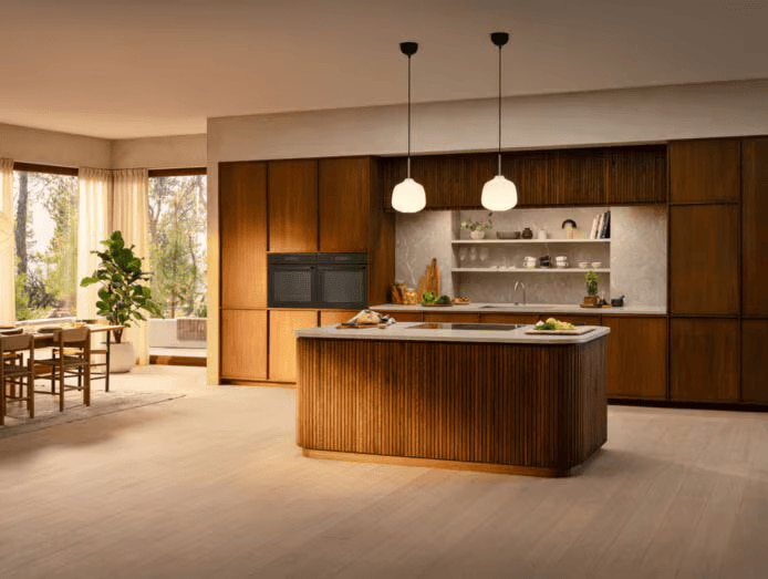 Integrated kitchen appliance