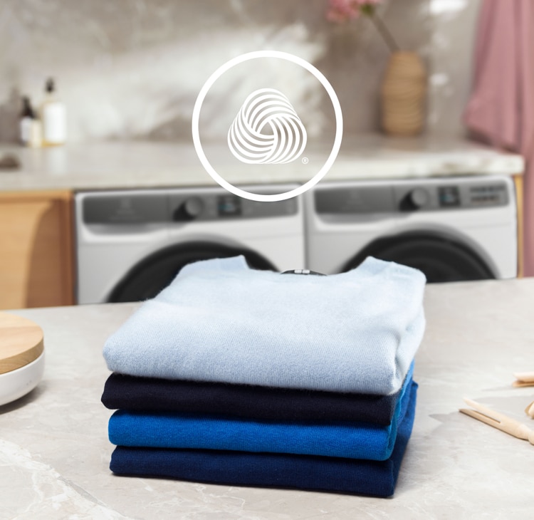 wool garments after a gentle wool wash with Woolmark-certified appliances 
