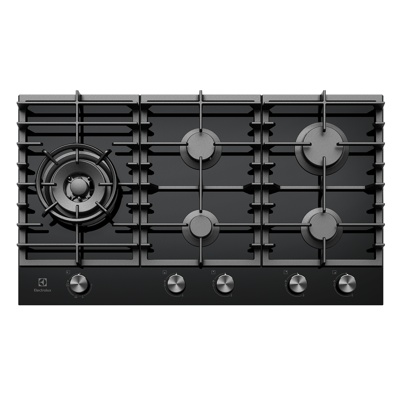 90cm 5 burner gas cooktop EHG955BD Electrolux Australia