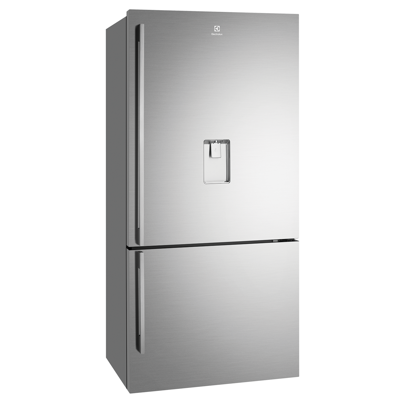 496L UltimateTaste 500 bottom freezer fridge Natural stainless steel