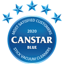 Canstar Blue's Most Satisfied Customers - Stick Vacuums 2020