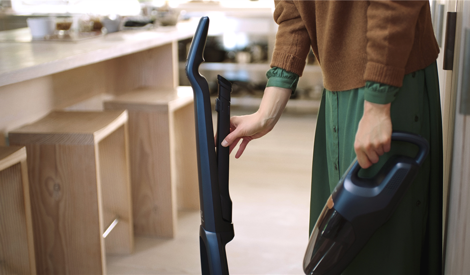 Well Q7 stick vacuum cleaner- Indigo blue - WQ71-P5OIB Well Q7 stick vacuum cleaner- Indigo blue - WQ71-P5OIB