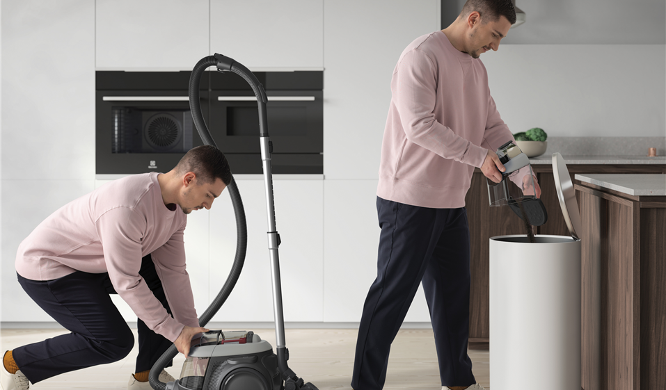 2-STEP DUST EMPTYING