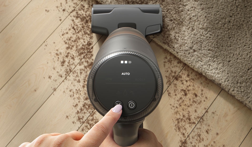 AUTOMODE ADAPTS TO FLOORS