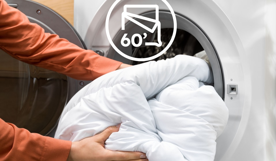 TOTAL DUVET CARE IN 60 MINS