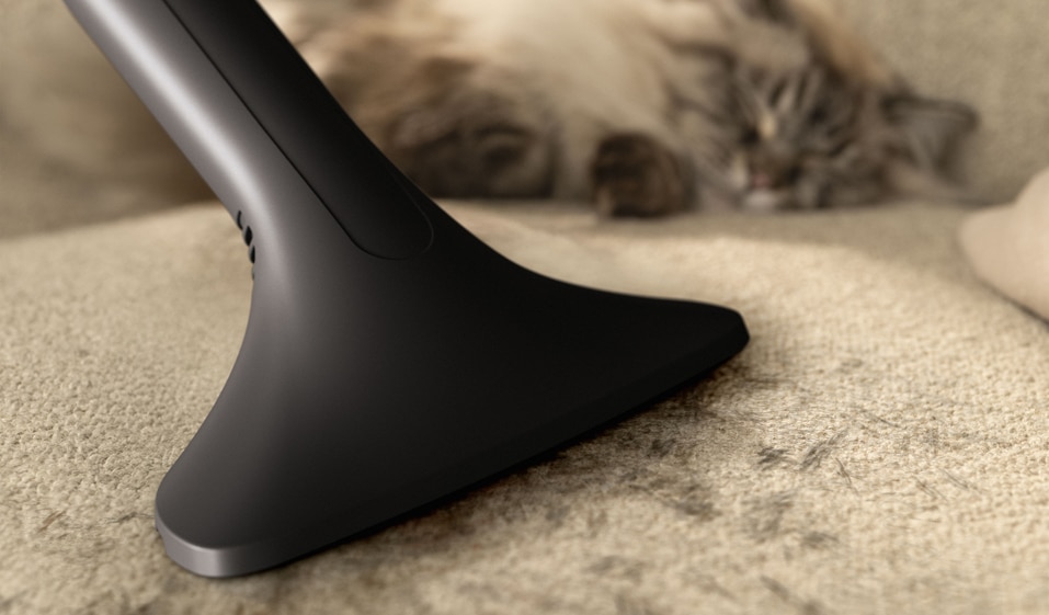 Easy cleaning of pet hair