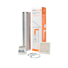 Range hood Ducting - Wall/Eave 125-150mm