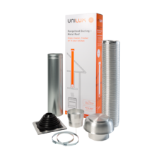 Range hood Ducting- Metal Roof 125-150mm