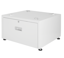 Laundry Pedestal with Locking Drawer