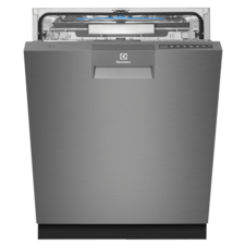 60cm built-under dishwasher dark s/steel