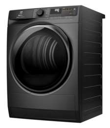 9kg UltimateCare 700 heat pump dryer with 3D Sense Dark Onyx