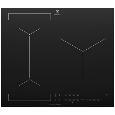 60cm UltimateTaste 700 3 zone induction cooktop