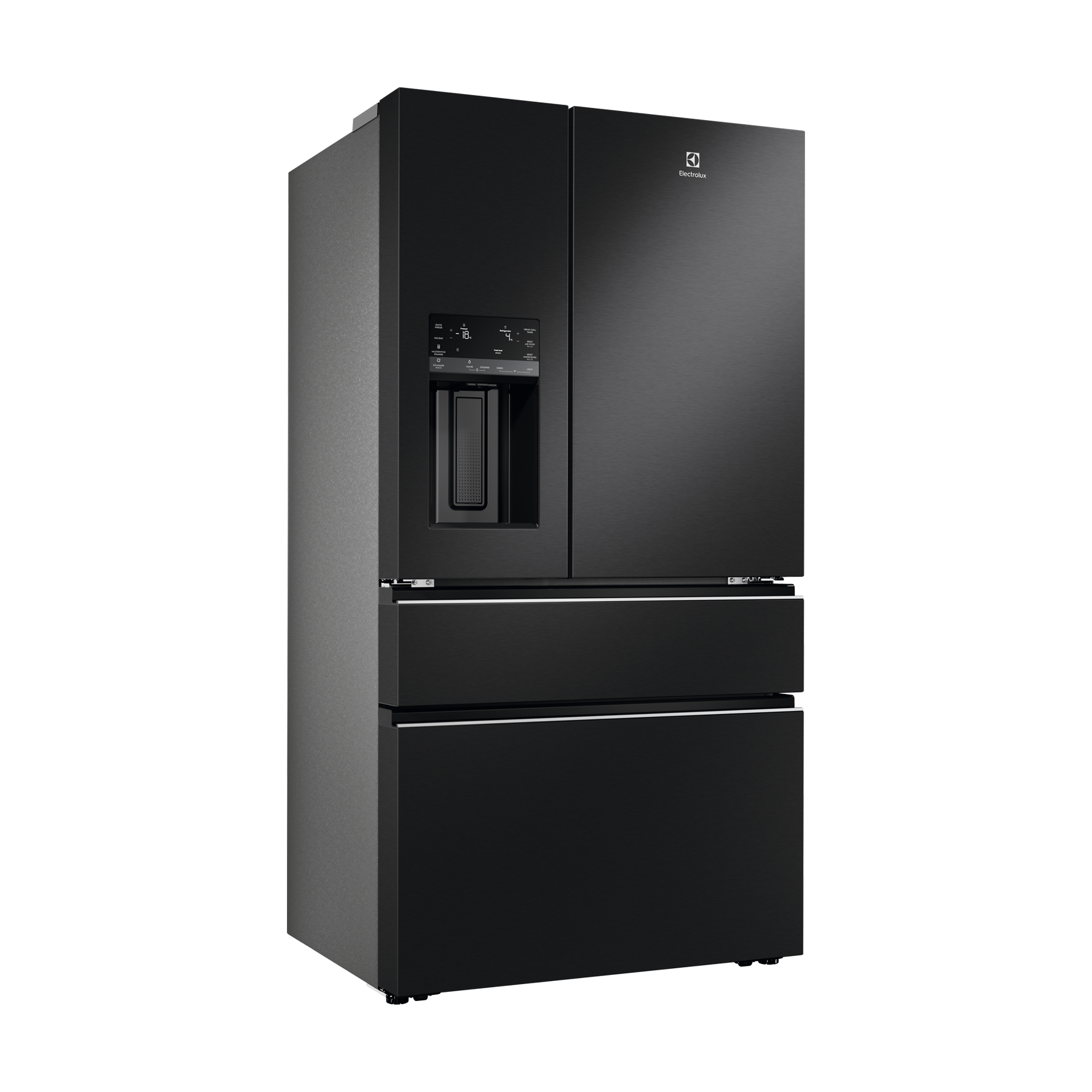 609L French Door Fridge, Matte Charcoal Black - 900 Series - EHE6191BB ...