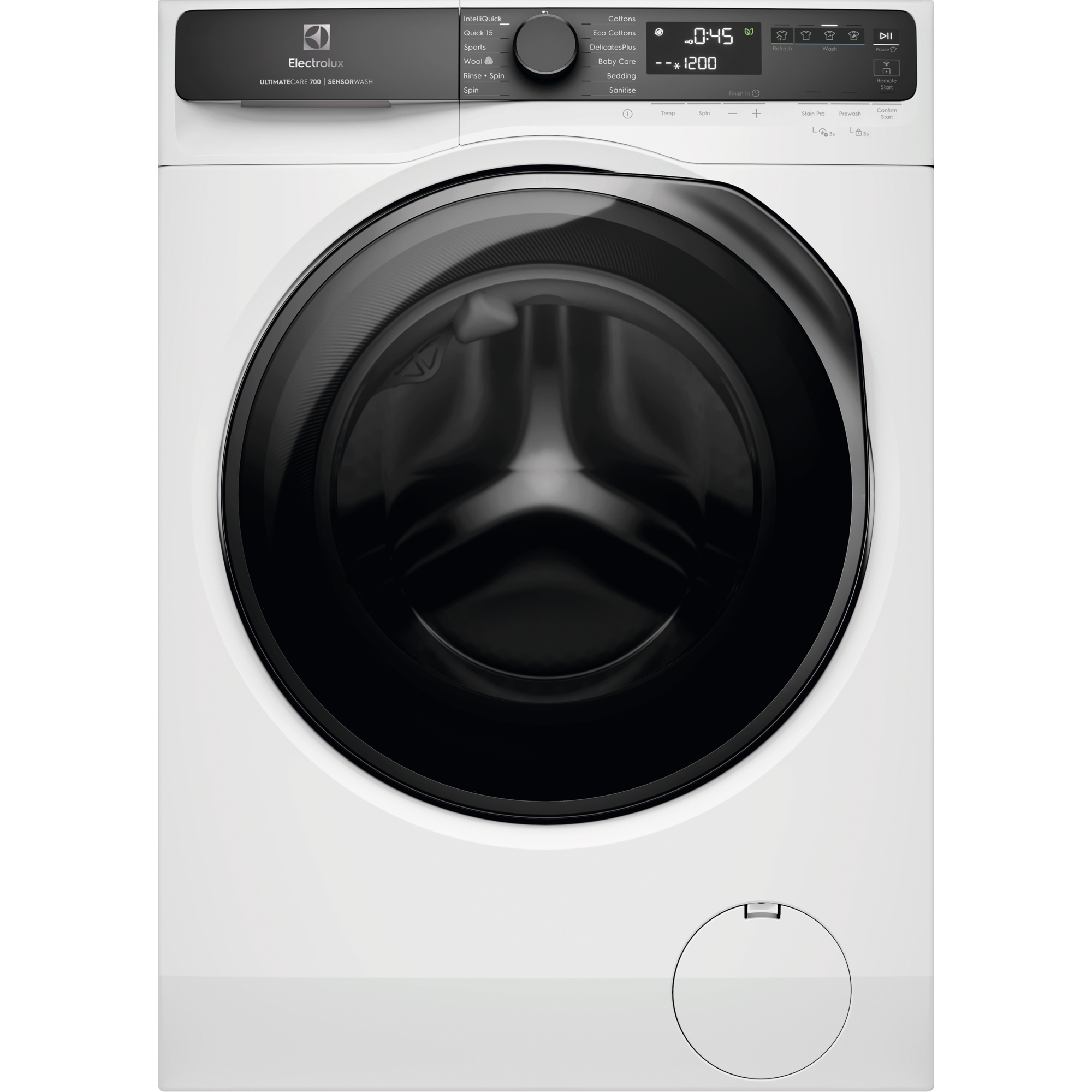 9kg UltimateCare 700 Front load Washing Machine White