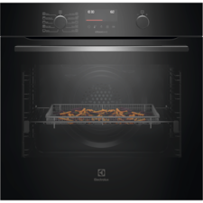60cm Pyrolytic Oven with SteamBake, Black - 600 Series