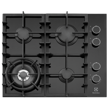 60cm 4 burner glass gas cooktop