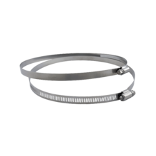 Rangehood Ducting - Clamp Worm Drive (200mm)