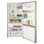 528L bottom mount fridge with ice and water