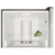 528L bottom mount fridge with ice and water
