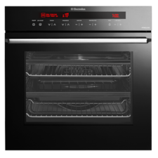 60cm Ebony 12 Multifunction Pyrolytic Single Oven