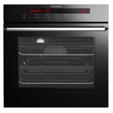 60cm Ebony 8 Multifunction Single Oven