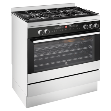Stainless steel 90cm freestanding cooker